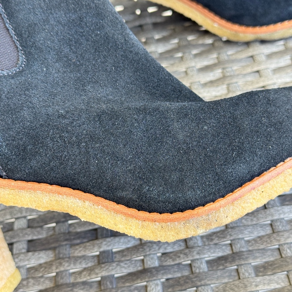 Ralph Lauren Black Suede Ankle Boots - Picture 10 of 16